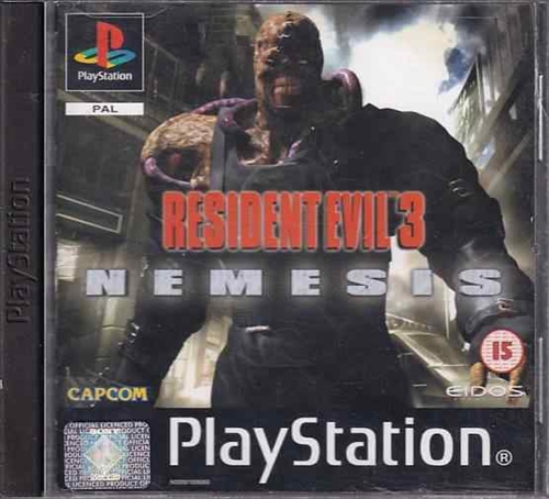 Resident Evil 3 Nemesis - PS1 (B Grade) (Genbrug)